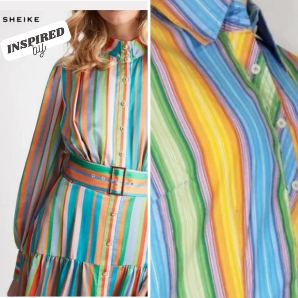 HP👌Trend Alert! Multicolour shirt M (US 10) - Picture 1 of 11